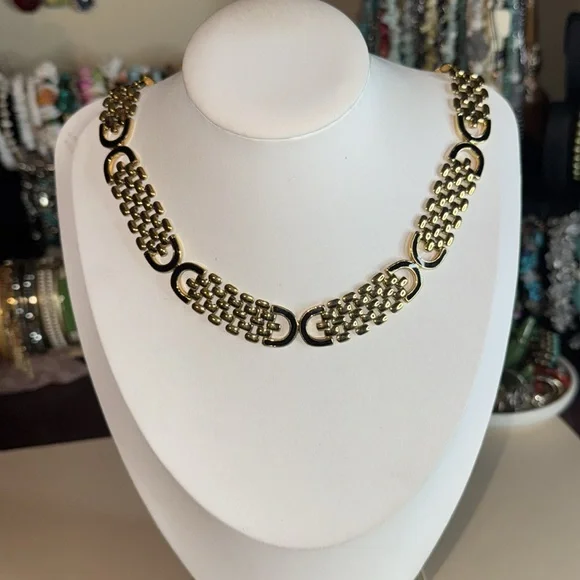 Vintage watch link necklace - Picture 4 of 5